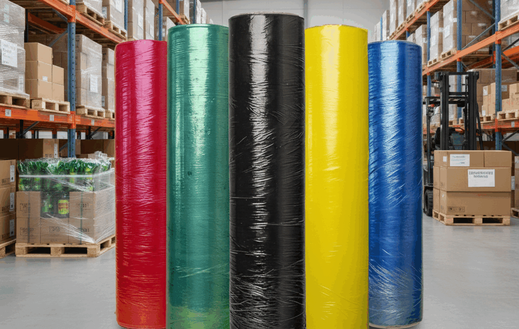 Como comprar o melhor filme stretch colorido para sua empresa