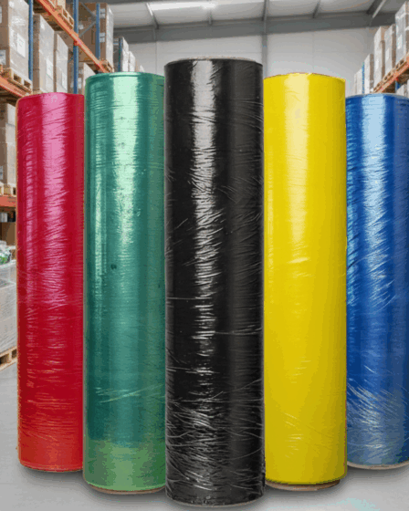 Como comprar o melhor filme stretch colorido para sua empresa